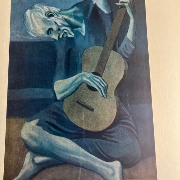 Art | Pablo Picasso Print The Old Guitarist | Poshmark